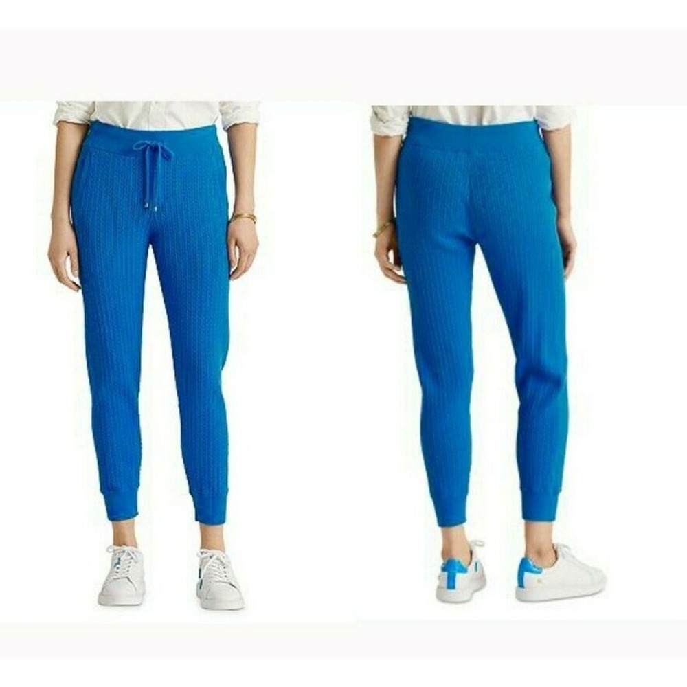 NWT POLO RALPH LAUREN Women's Cable knit Joggers Sweatpants XL